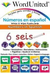 Numbers in Spanish: Write & Wipe Flashcards