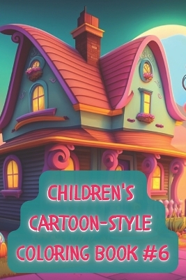 Children's cartoon-style coloring book #6