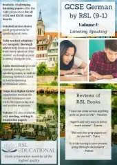 GCSE German by RSL, Volume 1: Listening, Speaking