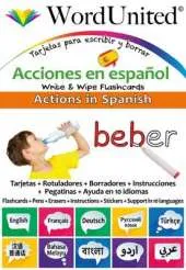 Actions in Spanish: Write & Wipe Flashcards