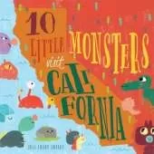 10 Little Monsters Visit California, Second Edition