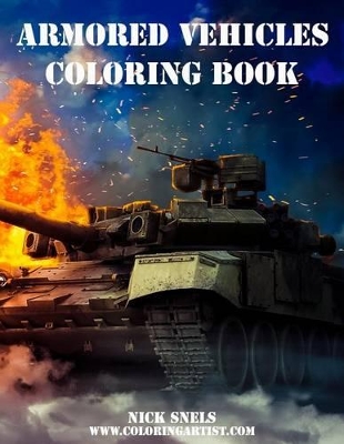 Armored Vehicles Coloring Book