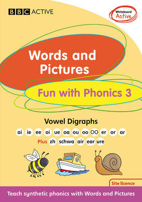 Words and Pictures Fun with Phonics 3 Whiteboard Active CD for pack
