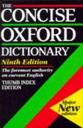 The Concise Oxford Dictionary