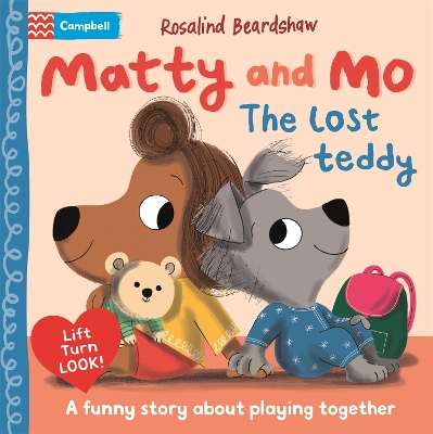 The Lost Teddy: A funny lift-the-flap story about learning to play together