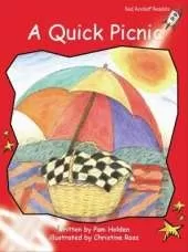 Red Rocket Readers: Early Level 1 Fiction Set A: A Quick Picnic