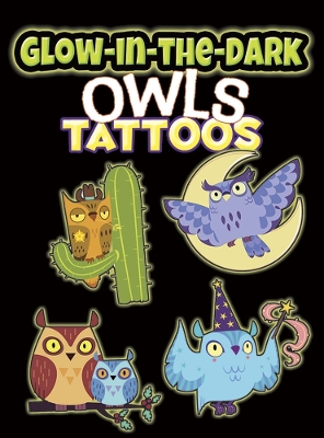 Glow-In-The-Dark Tattoos: Owls