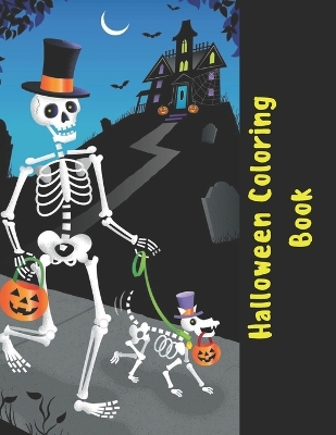 Halloween Coloring Book: For kids