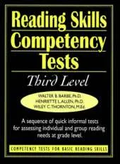 Ready-to-Use Reading Skills Competetency Tests: Third Grade Reading Level, Vol. 4