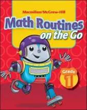 Math Connects, Grade 1, Math Routines on the Go