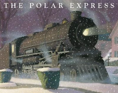 The Polar Express: Gold foil gift edition with free audiobook read by Liam Neeson | Ages 3-6