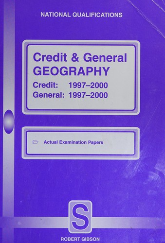 Standard Grade Credit and General Geography