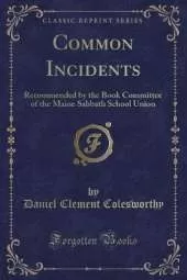 Common Incidents: Recommended by the Book Committee of the Maine Sabbath School Union (Classic Reprint)