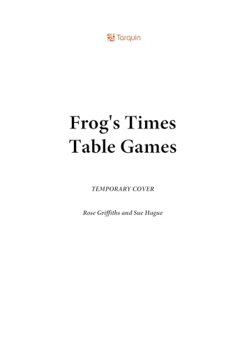 Frog's Times Tables Games