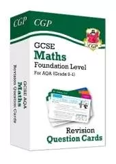 GCSE Maths AQA Revision Question Cards - Foundation