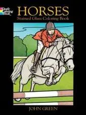 Horses Stained Glass
