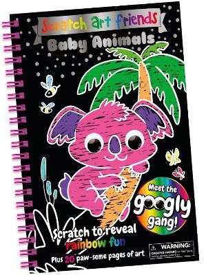 Scratch Art Friends: Baby Animals