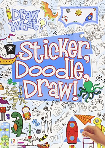 Sticker Doodle Draw! Blue