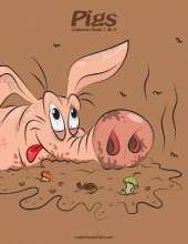 Pigs Coloring Book 1 & 2