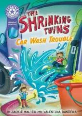 Reading Champion: Graphics: The Shrinking Twins: Car Wash Trouble: Book band Purple 8