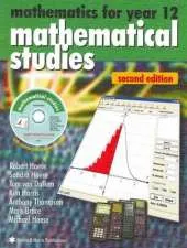 Mathematical Studies: Mathematical Studies for Year 12