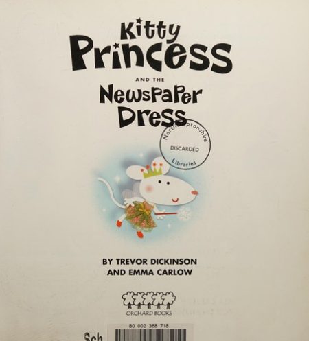 Kitty Princess And The Newspaper Dress