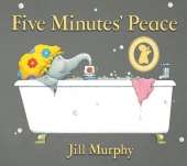 Five Minutes' Peace: Board book edition of a beloved classic and funny, heartwarming picture book story about a busy elephant mum and her children – perfect for mums, and kids age 3–7