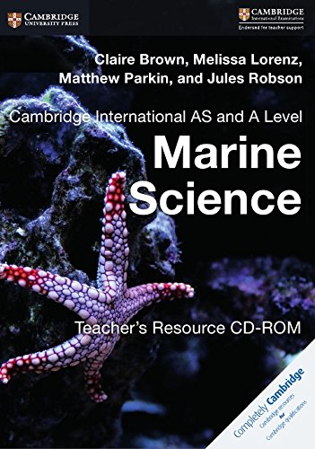 Cambridge International AS and A Level Marine Science Teacher's Resource CD-ROM