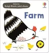 Baby's Black and White Books Farm