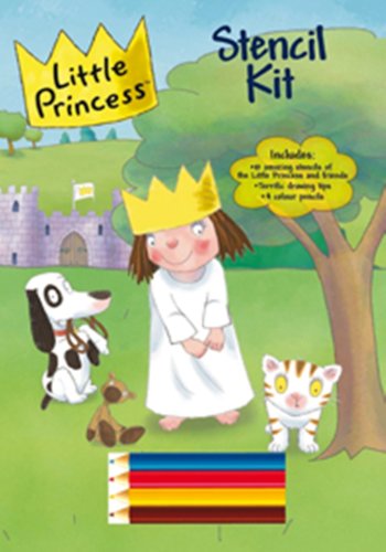 Little Princess Stencil Book