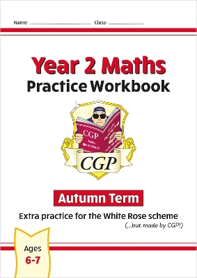New CGP KS1 Maths Workbook - Year 2 Autumn Term (extra practice for the White Rose scheme)