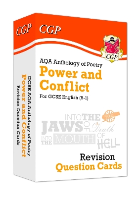 GCSE English: AQA Power & Conflict Poetry Anthology - Revision Question Cards