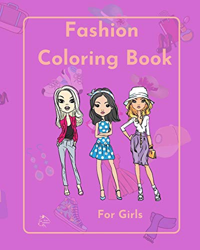 Fashion Coloring Book for girls