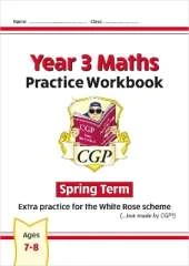 New CGP KS2 Maths Workbook - Year 3 Spring Term (extra practice for the White Rose scheme)