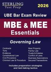 MBE & MEE Essentials: UBE Bar Exam Governing Law