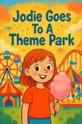 Jodie Goes To A Theme Park: Thrills, treats, and friends - a perfect theme park day.