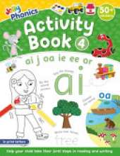 Jolly Phonics Activity Book 4: in Print Letters (American English edition)