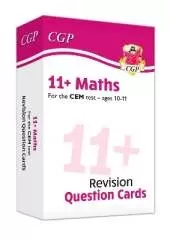 11+ CEM Maths Revision Question Cards - Ages 10-11