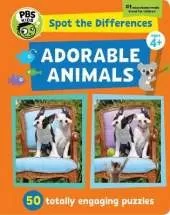 Spot the Differences: Adorable Animals: 50 Picture Puzzles, Thousands of Challenges