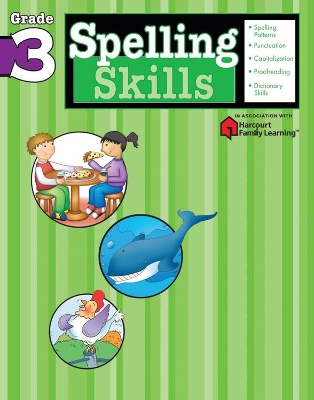 Spelling Skills: Grade 3 (Flash Kids Harcourt Family Learning)