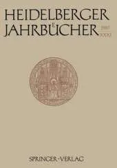 Heidelberger Jahrbucher