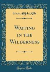 Waiting in the Wilderness (Classic Reprint)