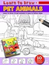 Learn to Draw Pet Animals: Learning To Draw Activity Book