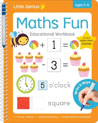 Little Genius Write & Wipe Maths Fun