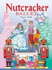 Nutcracker Ballet Paper Dolls: With Glitter!