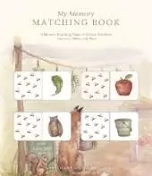 My Memory Matching Book: A Slide-and-Find First Words Board Book Featuring Farm Animals, Safari Animals, Sea Animals, and More