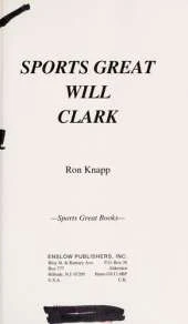 Sports Great Will Clark