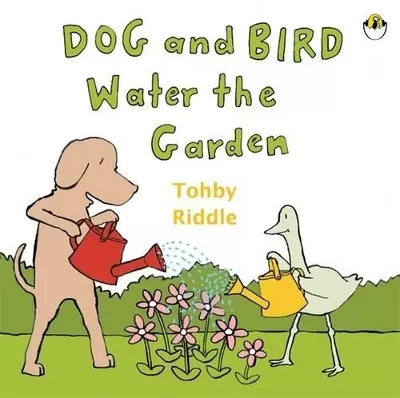 Dog & Bird Water The Garden