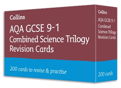 AQA GCSE 9-1 Combined Science Revision Cards (Biology, Chemistry & Physics): Ideal for the 2026 and 2027 Exams