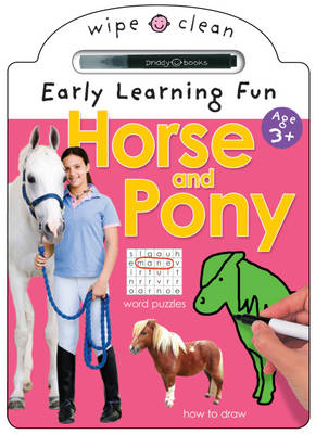 Early Learning Activity Horse & Pony: Wipe Clean Early Learning Activity